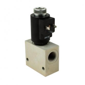24V 2/2 solenoid valve with 1/2 "STOP (NO)